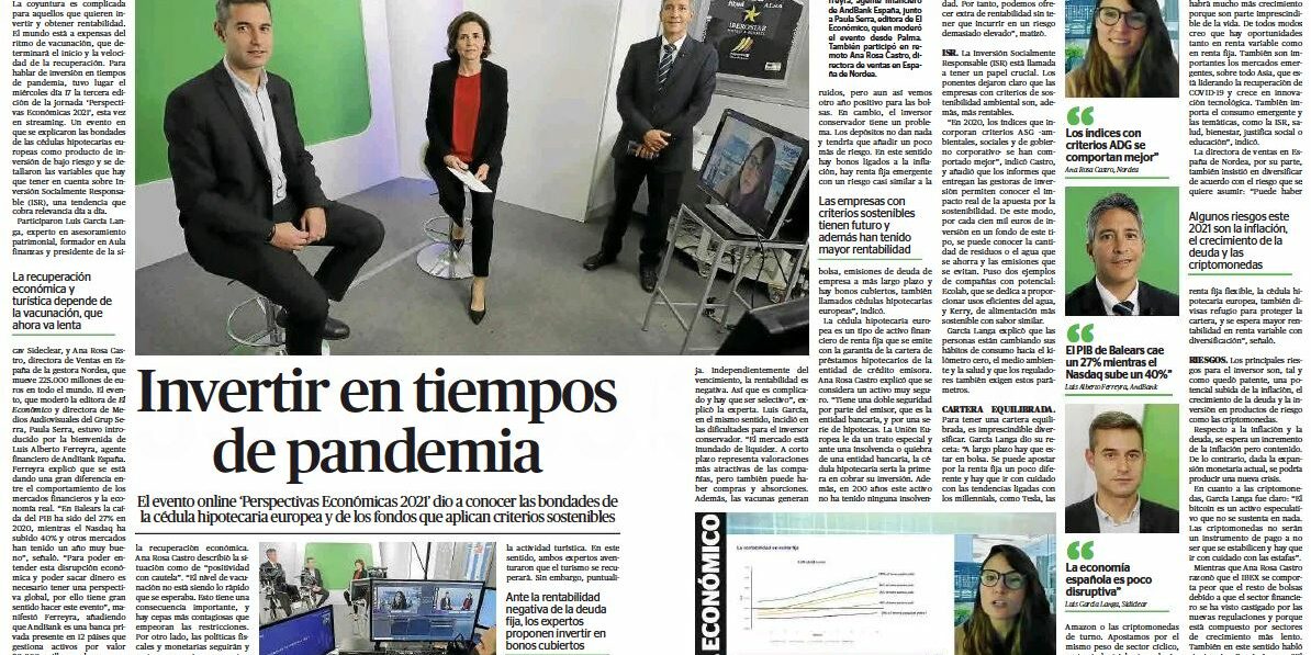reportaje el economico Perspectivas económicas 2021