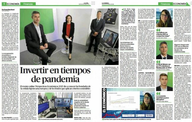 reportaje el economico Perspectivas económicas 2021